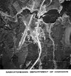 Aerial photo of Air Ronge, SK, R.M.  Bone  fonds